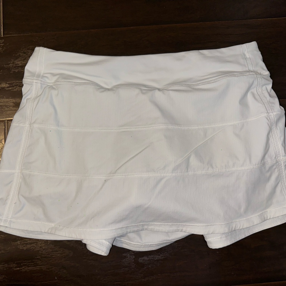 Lululemon white skirt